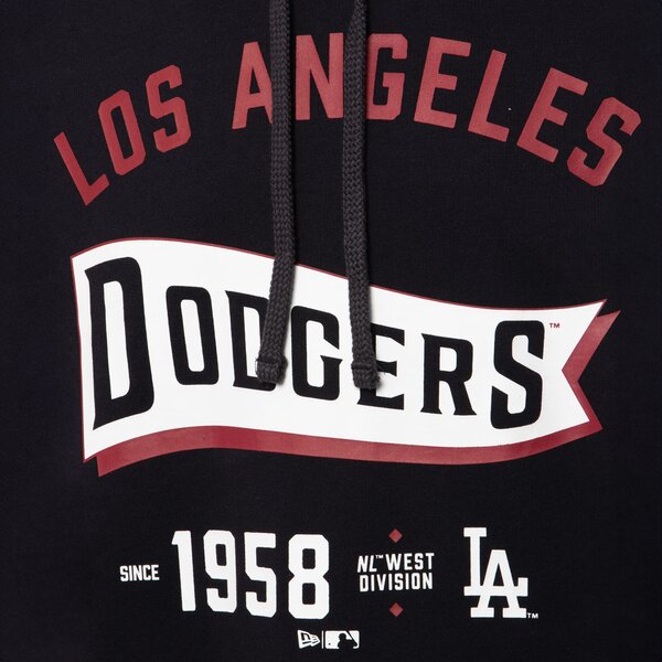 Мъжки суичър NEW ERA СУИТЧЪР С КАЧУЛКА MLB PENNANT LA DODGERS LOS ANGELES 60596189 цвят тъмносин