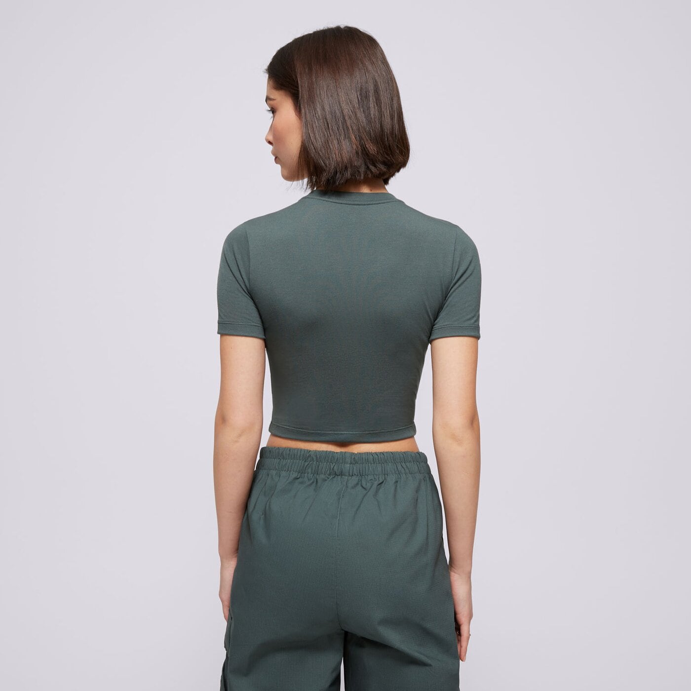 Дамска тениска NIKE ТОП W NSW ESSNTL SLM CRP fb2873-338 цвят зелен