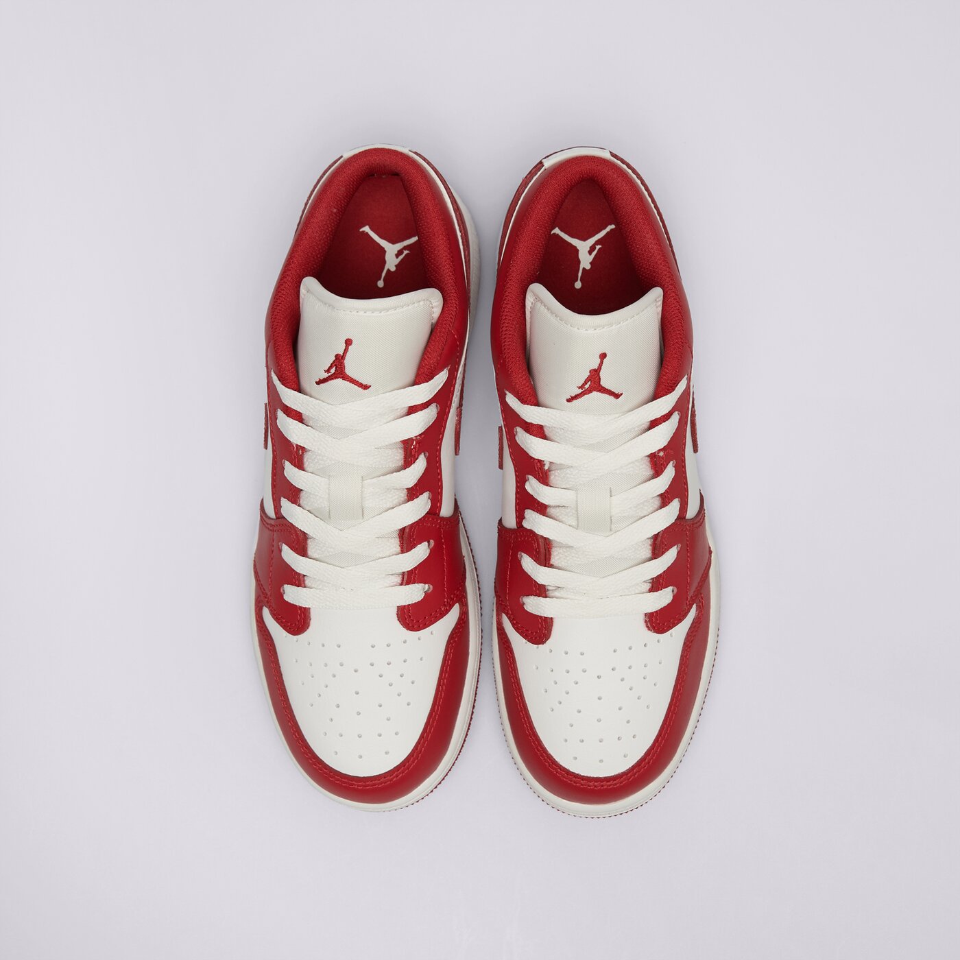 Детски маратонки JORDAN 1 LOW 553560-166 цвят червен