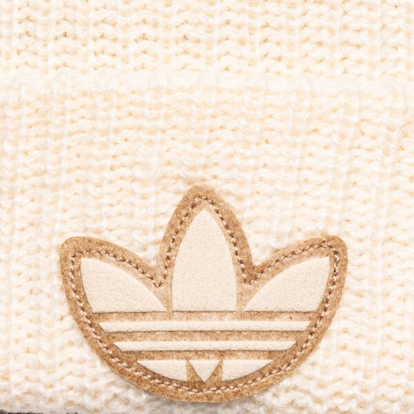 Дамска зимна шапка ADIDAS ШАПКА CON SHORT BEANI hm1720 цвят бял