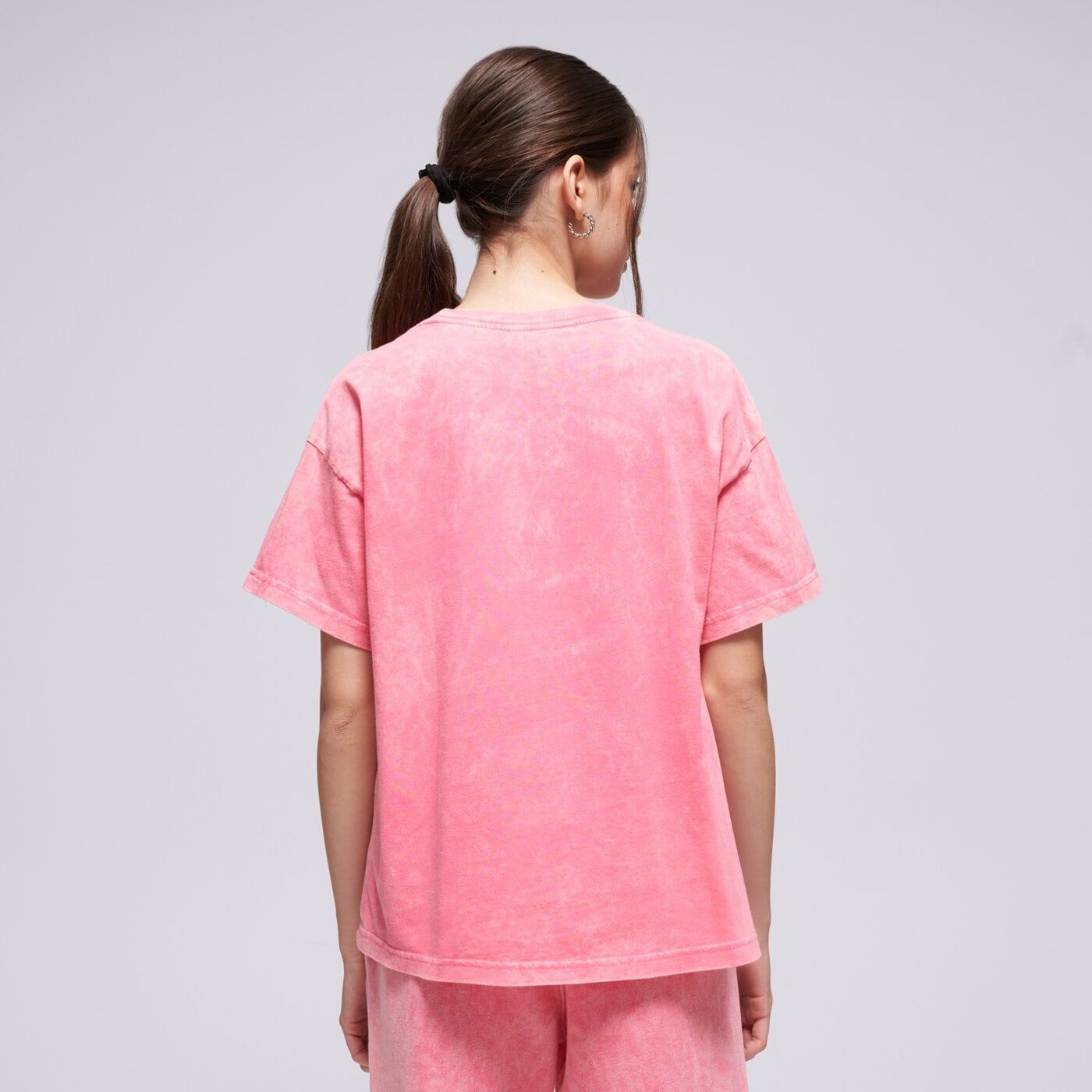 Детска тениска NIKE ТЕНИСКА K NSW CLUB WASH TEE GIRL ih3584-684 цвят розов