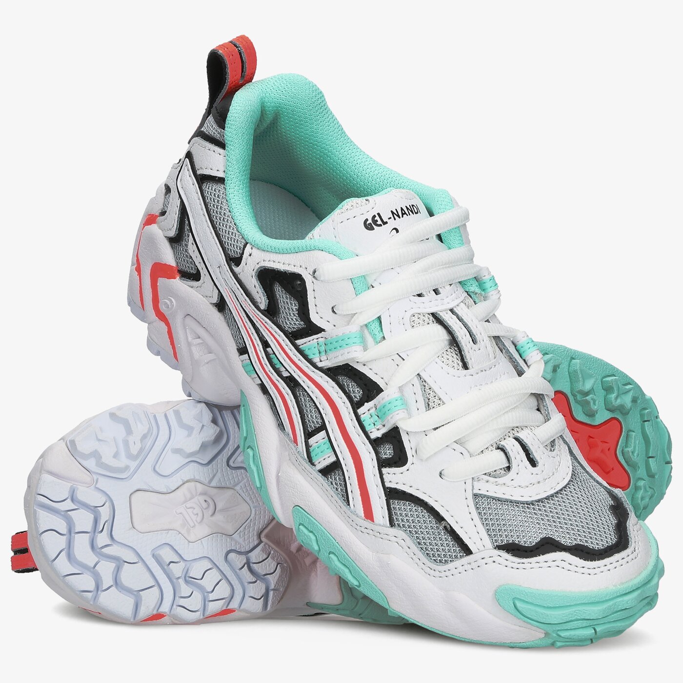 Дамски маратонки ASICS GEL-NANDI OG 1022a241021 цвят бял