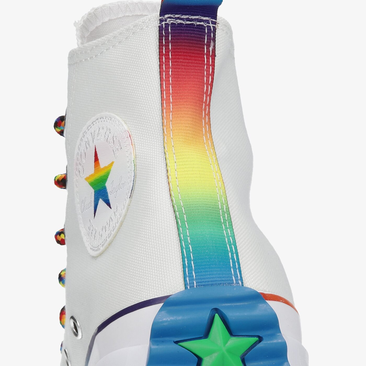 Дамски маратонки CONVERSE RUN STAR HIKE 170824c цвят бял