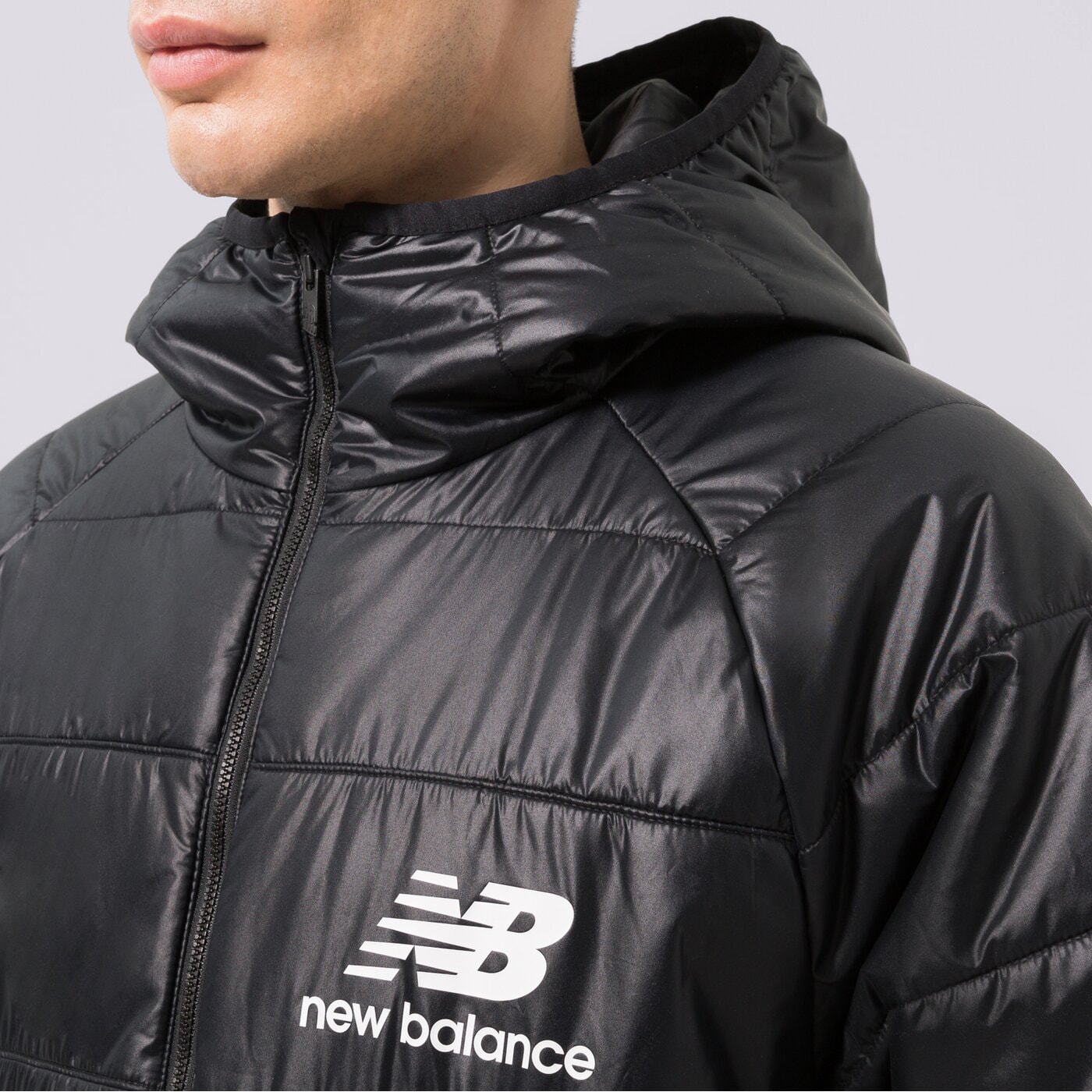 Мъжко зимно яке NEW BALANCE ЯКЕ ЗИМНО NB ATHLETICS WINTERIZED mj13513bk цвят черен