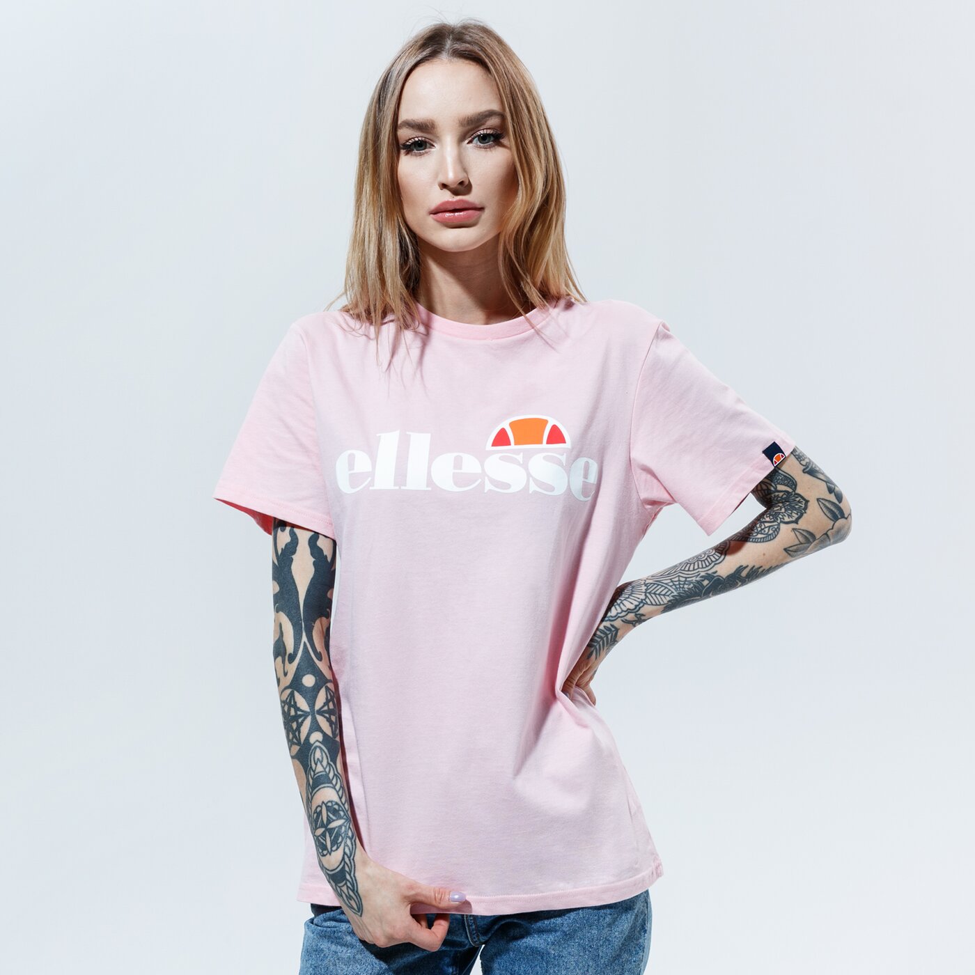 Дамска тениска ELLESSE ТЕНИСКА ALBANY LPINK sgs03237808 цвят розов
