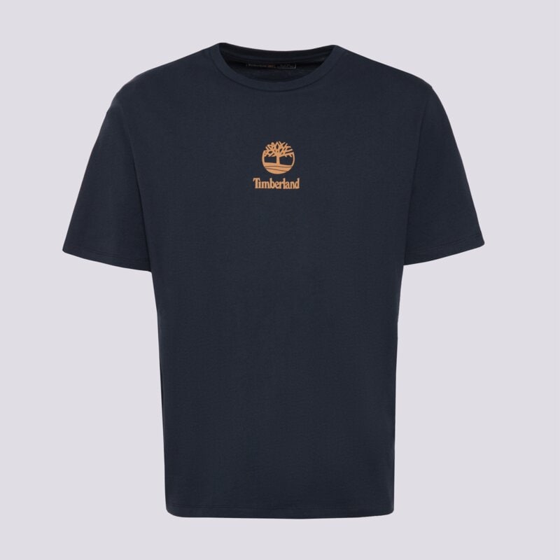 TIMBERLAND ТЕНИСКА NEW SMALL LOGO PRINT SS TEE DARK SAPPHIRE