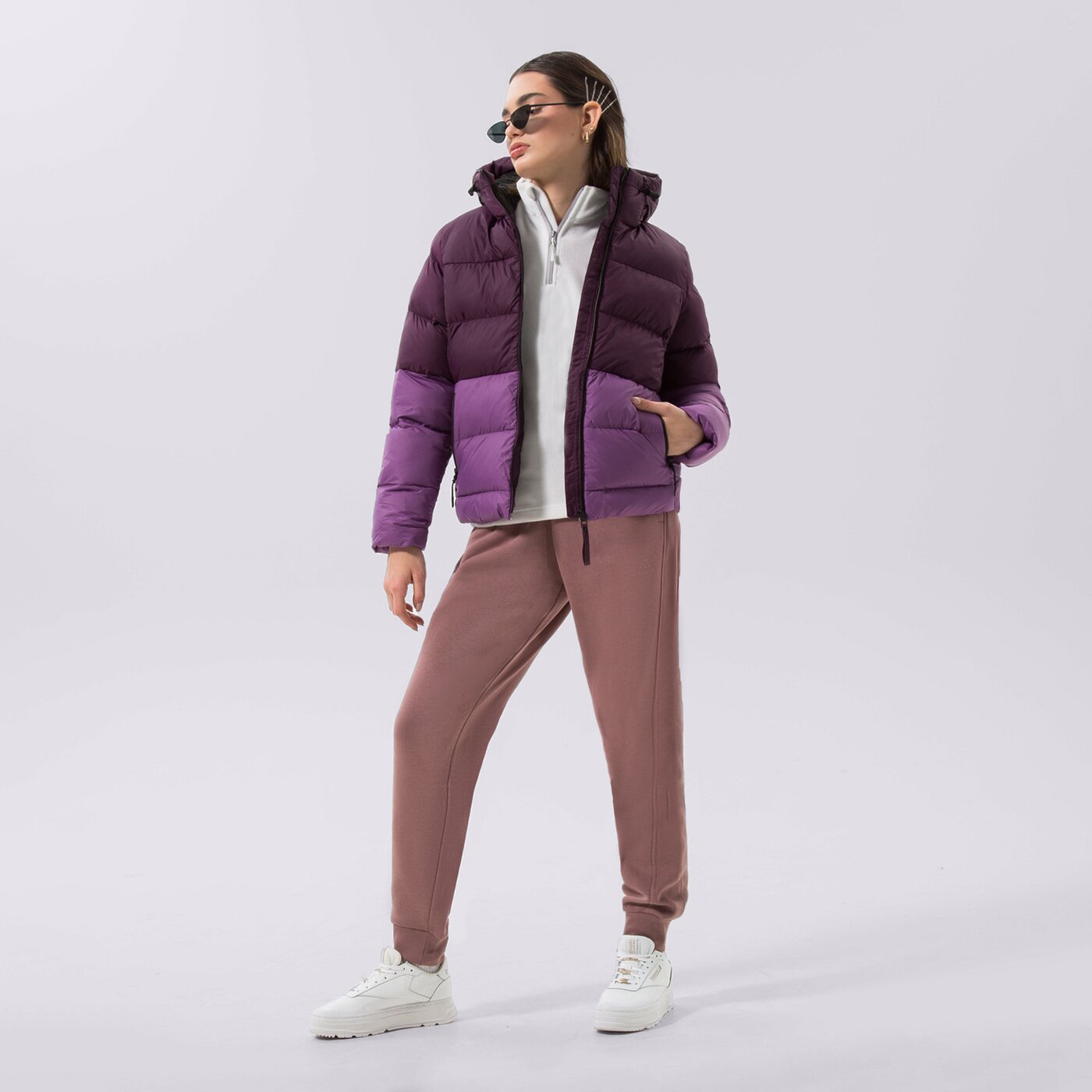 Дамско зимно яке HELLY HANSEN ЯКЕ ЗИМНО W ACTIVE PUFFY JACKET 53612670 цвят виолетов