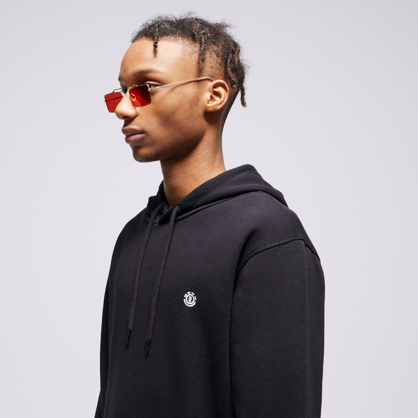 Мъжки суичър ELEMENT СУИТЧЪР С КАЧУЛКА CORNELL CLASSIC PO elyft00159-fbk цвят черен