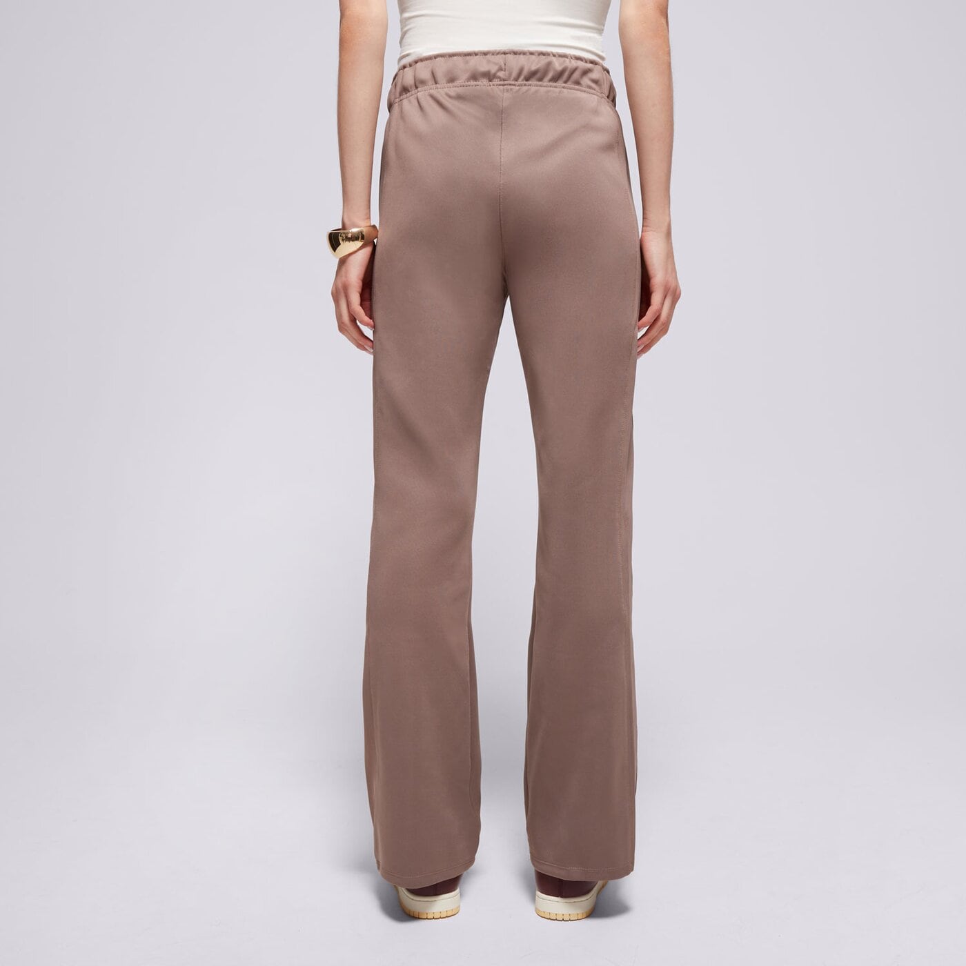 Дамски панталони NIKE ПАНТАЛОНИ W NSW NK WR MR POLY KNIT PNT hj1016-233 цвят кафяв