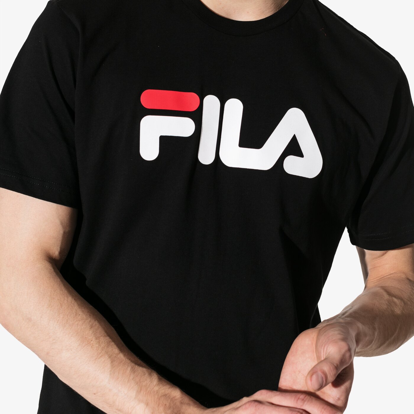 Мъжка тениска FILA ТЕНИСКА PURE TEE 681093002 цвят черен