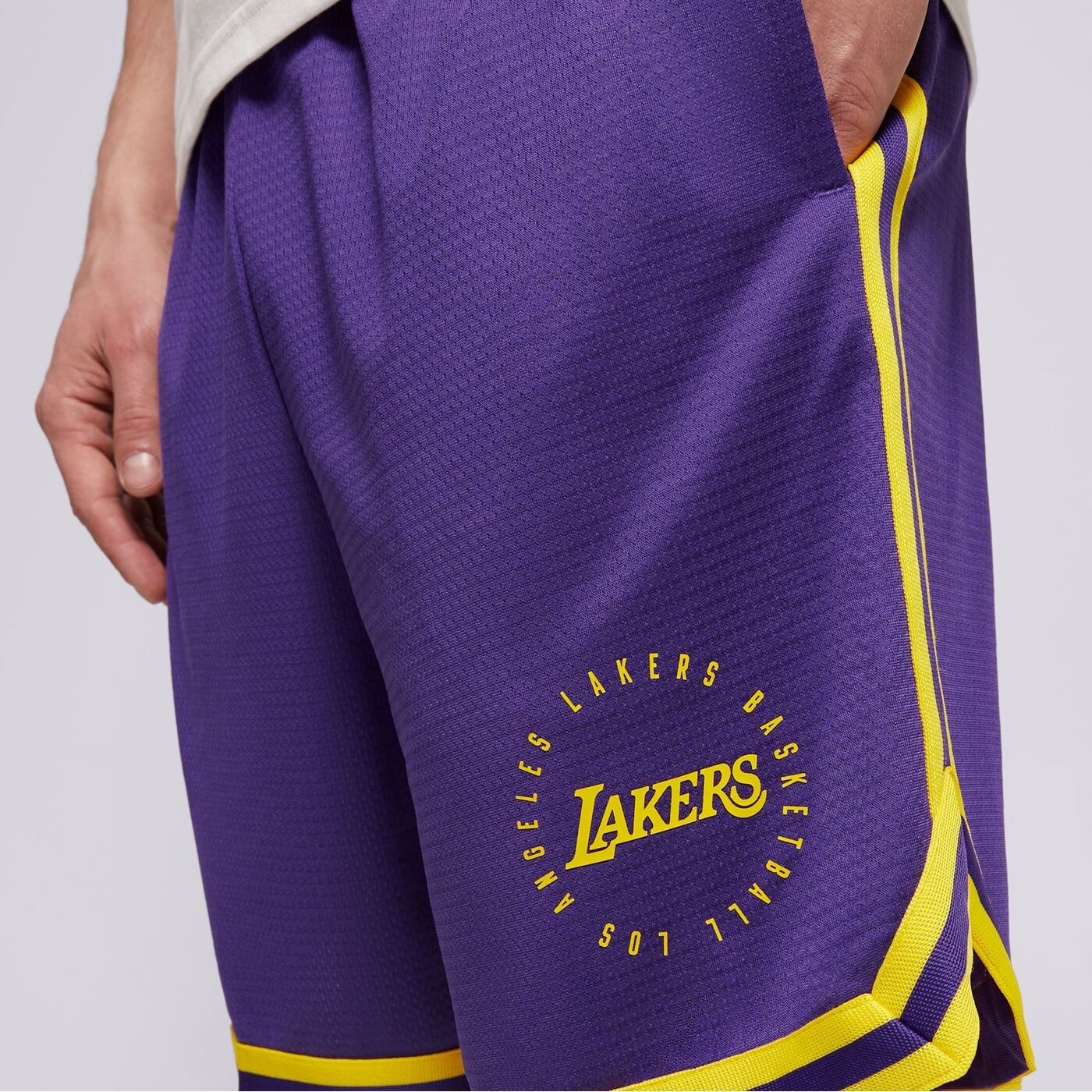 Мъжки къси панталони NIKE ШОРТИ LAL MNK DF PRGM DNA 8IN SHORT fq3211-504 цвят виолетов