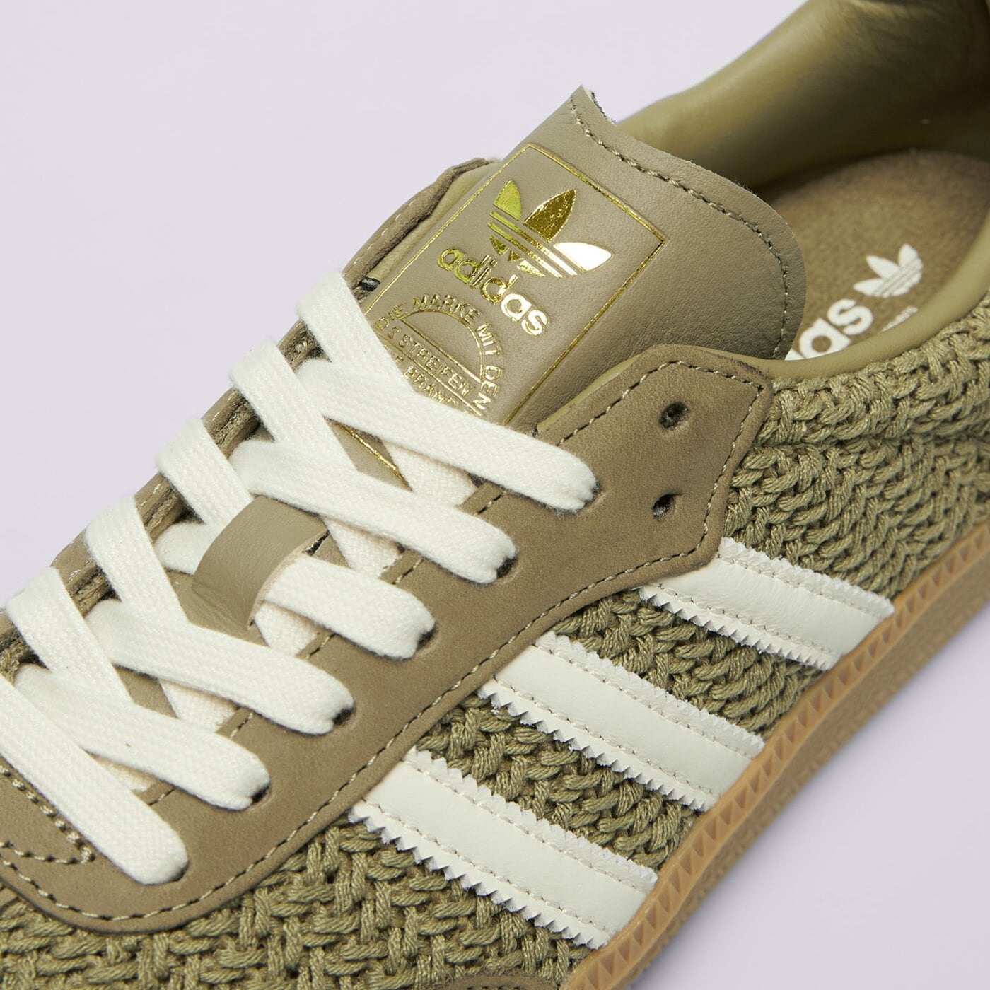 Дамски маратонки ADIDAS SAMBA OG W jr9447 цвят кафяв