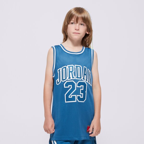 Детска тениска JORDAN ПОТНИК JDN JORDAN 23 JERSEY BOY 95a773-u1r цвят син