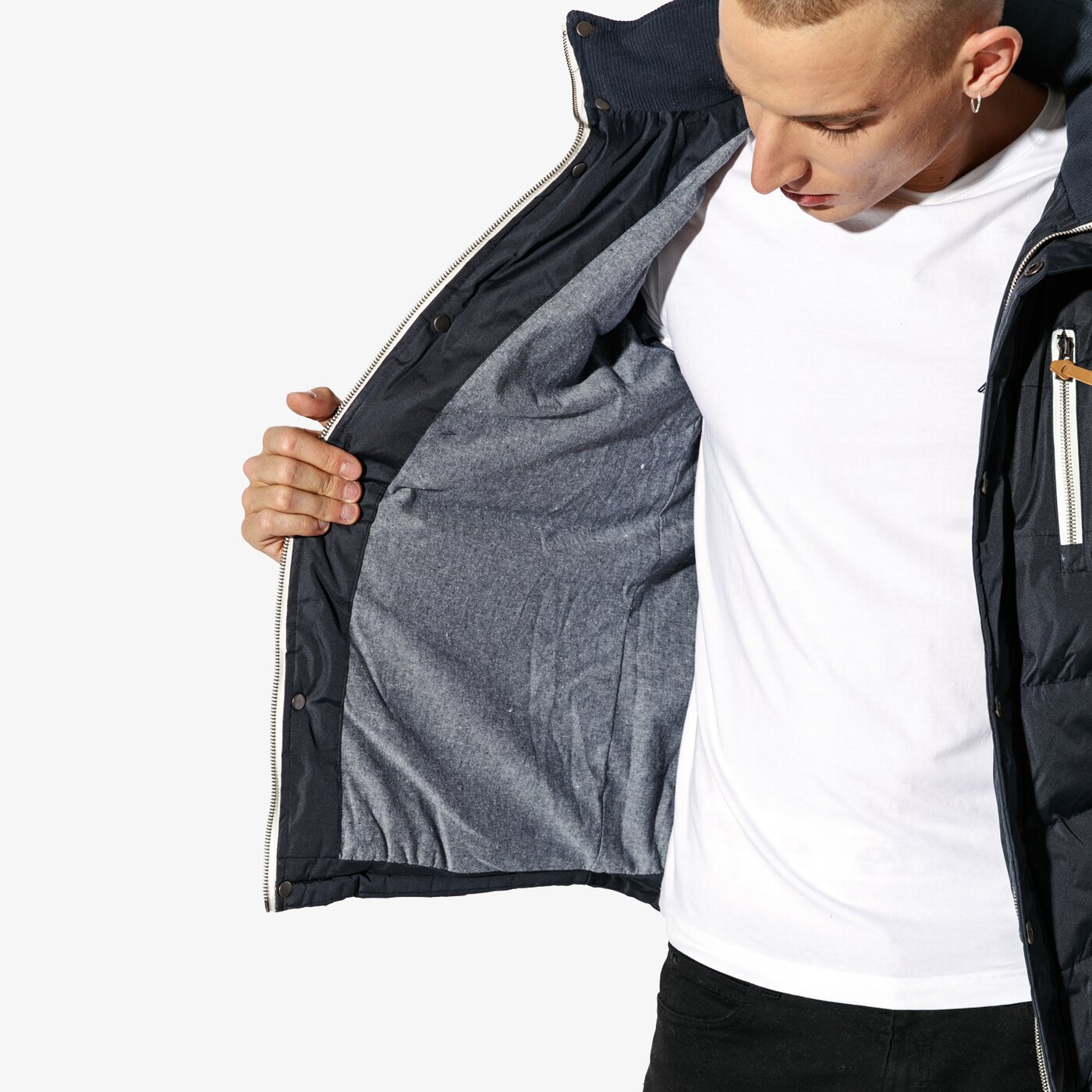 Мъжко зимно яке CONFRONT ЯКЕ KOS cfv38kum01001 цвят тъмносин