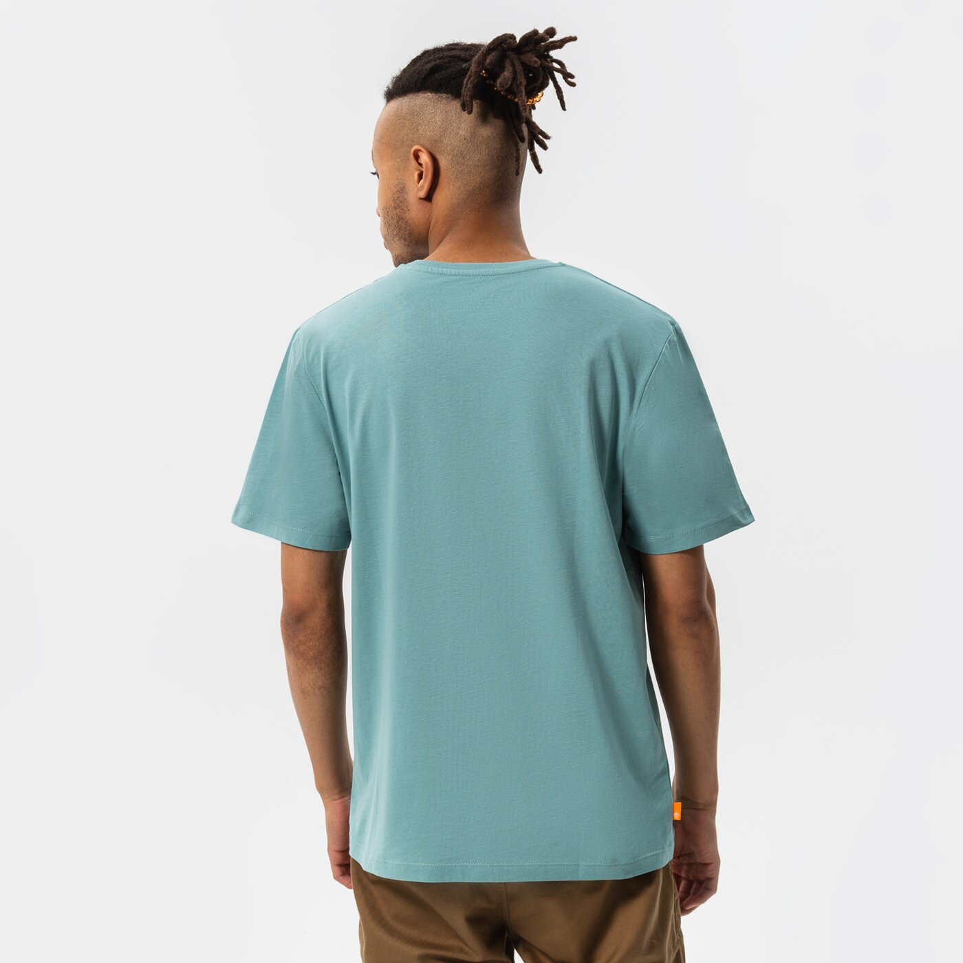 Мъжка тениска TIMBERLAND ТЕНИСКА EPP - SMALL LOGO PRINT TEE tb0a5pgzg991 цвят зелен