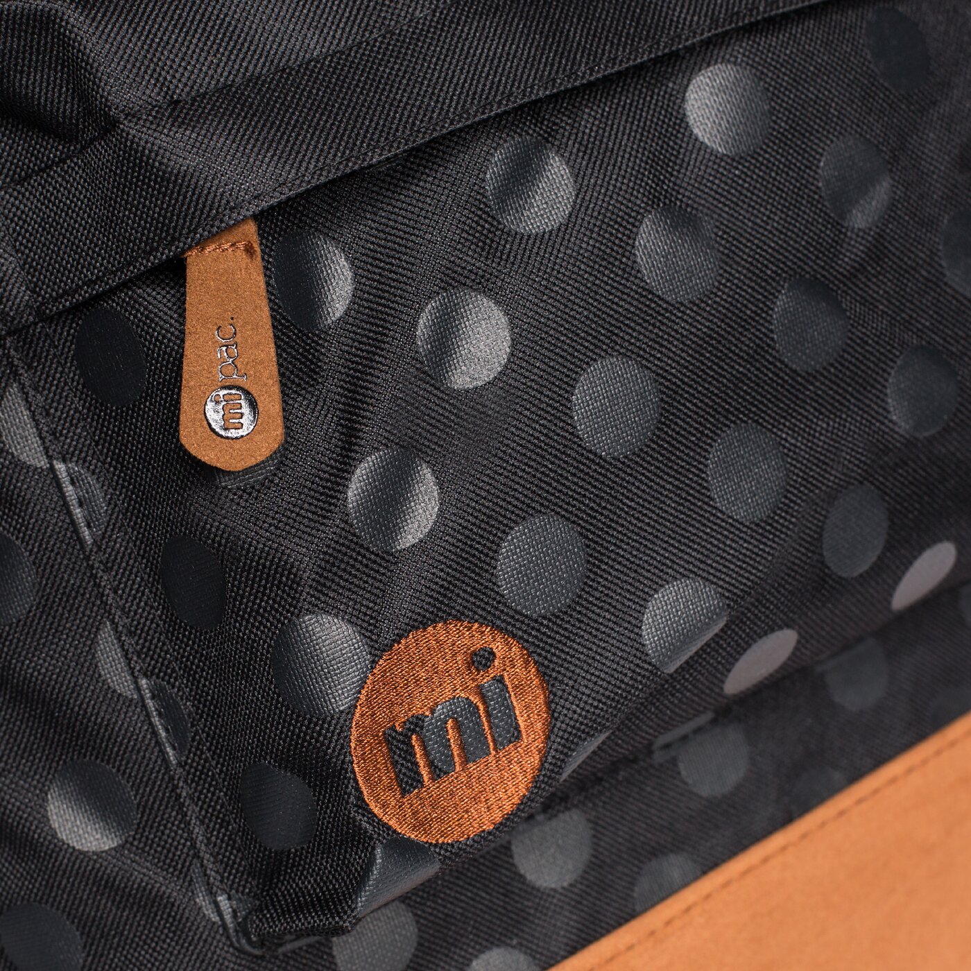 Детска раница MI PAC РАНИЦА ALL POLKA 740199a02 цвят черен