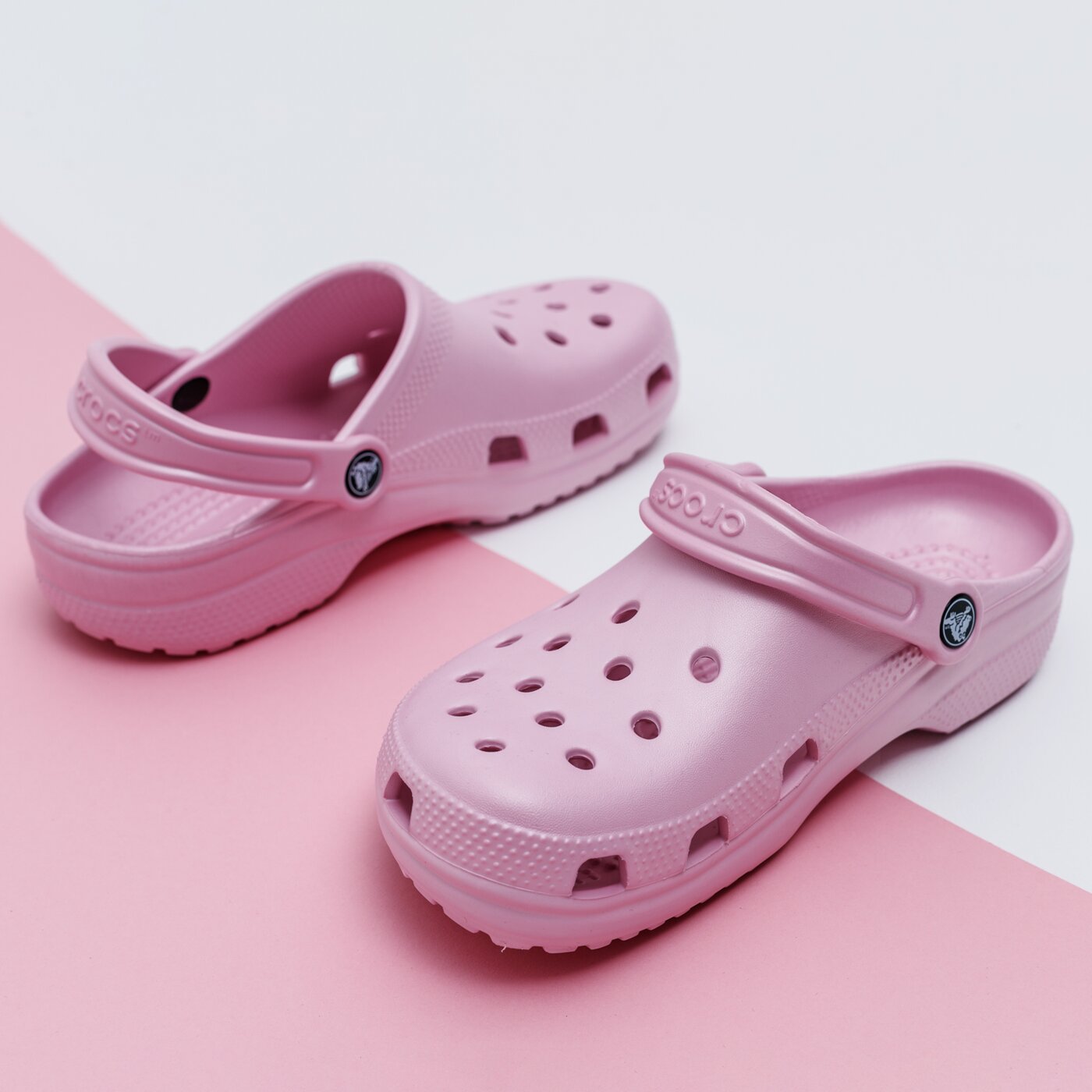 Дамски чехли и сандали CROCS CLASSIC 10001-6gd цвят розов