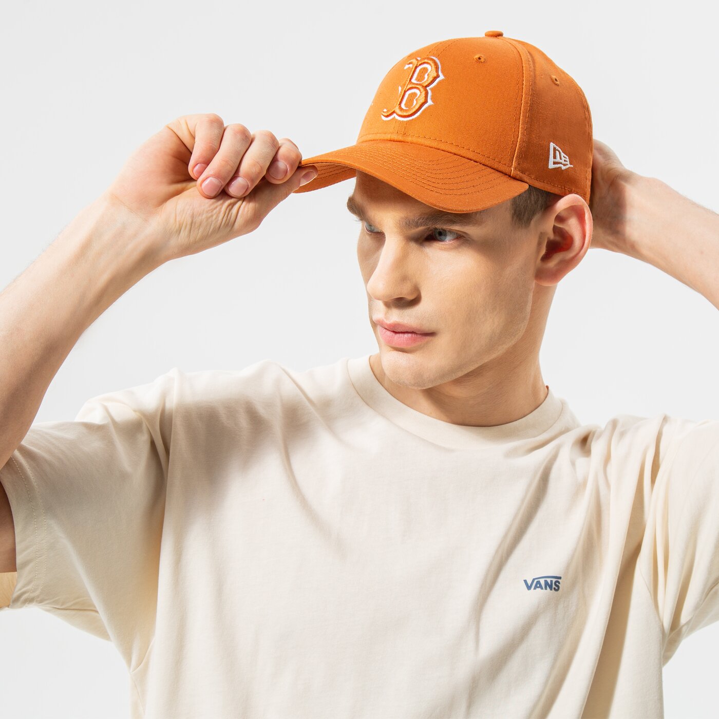 Мъжка шапка с козирка NEW ERA ШАПКА 940 RED SOX BOSTON RED SOX STFWHI 60240313 цвят кафяв