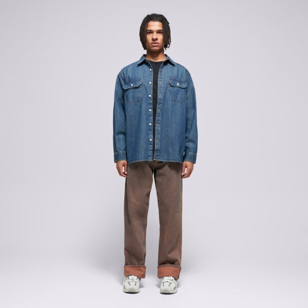 LEVI'S РИЗА JACKSON WORKER DARK INDIGO - WORN IN 19573-0269 цвят син