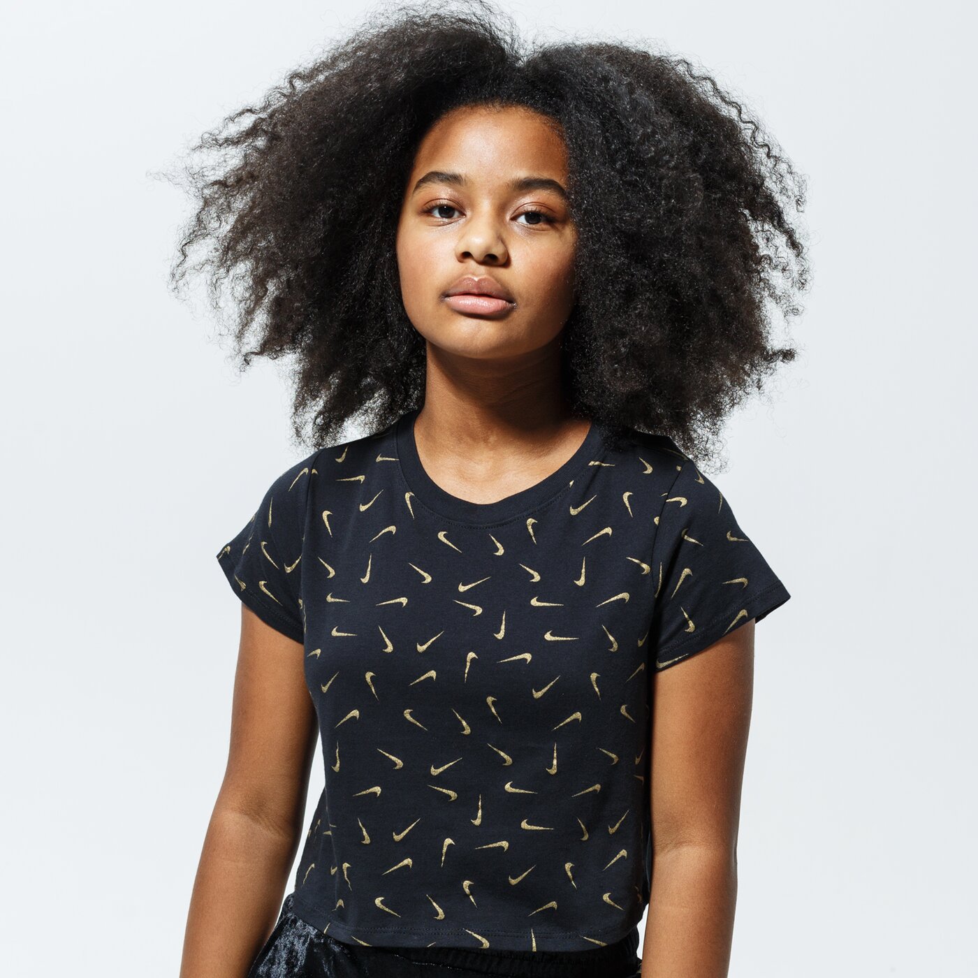 Детска тениска NIKE ТЕНИСКА SPORTSWEAR cz1126-011 цвят черен