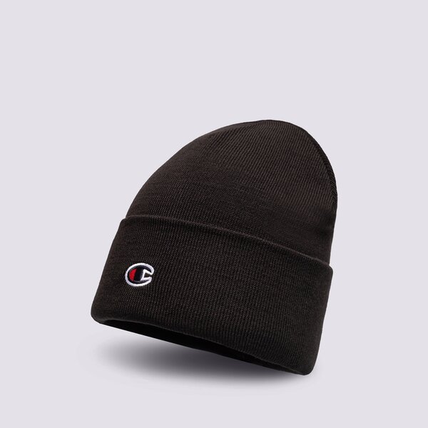 Дамска зимна шапка CHAMPION ШАПКА BEANIE CAP 805679kk001 цвят черен