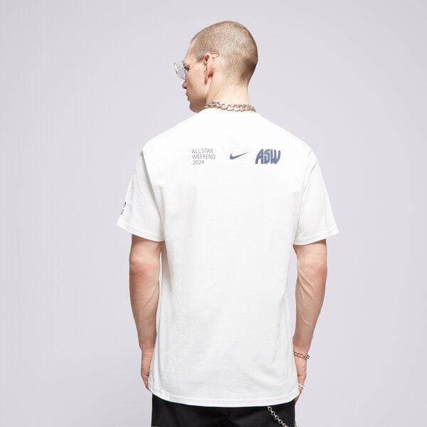 Мъжка тениска NIKE ТЕНИСКА NBA M NK ASW M90 SS TEE N31 NBA fq6528-100 цвят бял