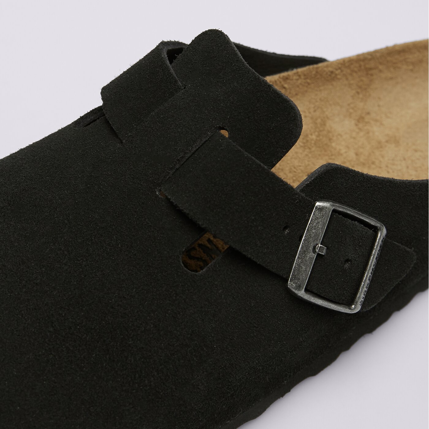 Мъжки чехли и сандали BIRKENSTOCK BOSTON  1027142 цвят черен