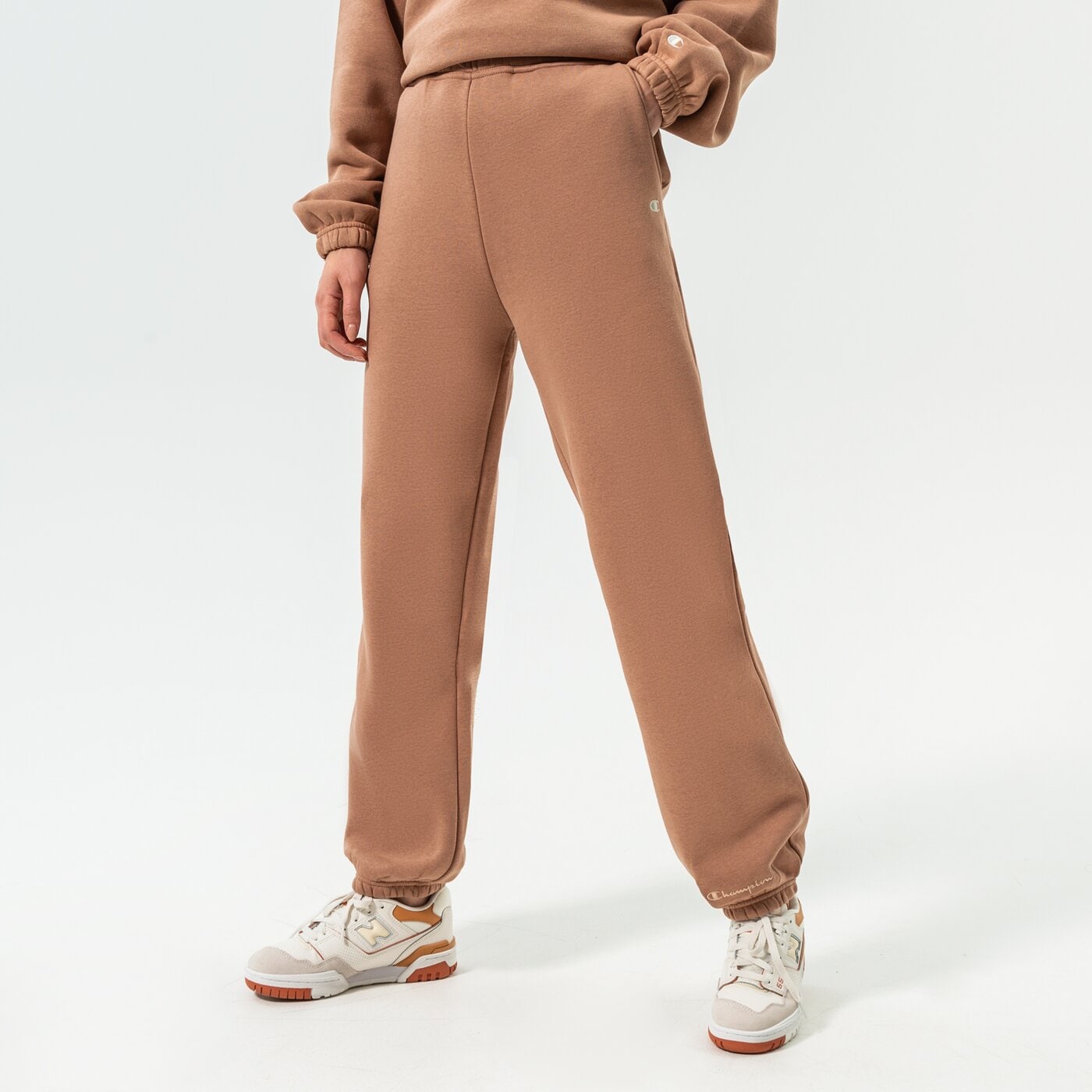 Дамски панталони CHAMPION ПАНТАЛОНИ PANTS 115668ms036 цвят кафяв