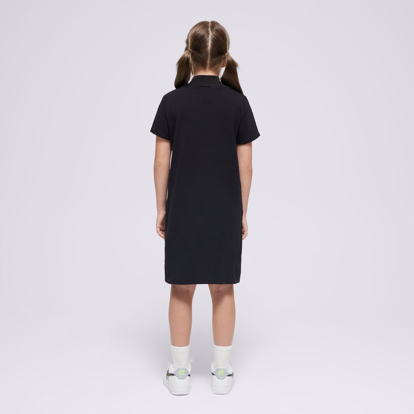  JORDAN РОКЛЯ JDG JUMPMAN RIBBED TAPING АНЦУГ GIRL 45d380-023 цвят черен