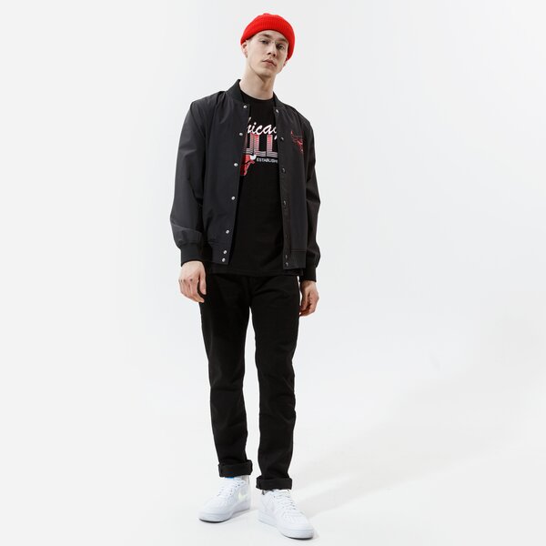 Мъжка тениска NEW ERA ТЕНИСКА NBA GRAPHIC TEE CHI BUL BLK 12593826 цвят черен