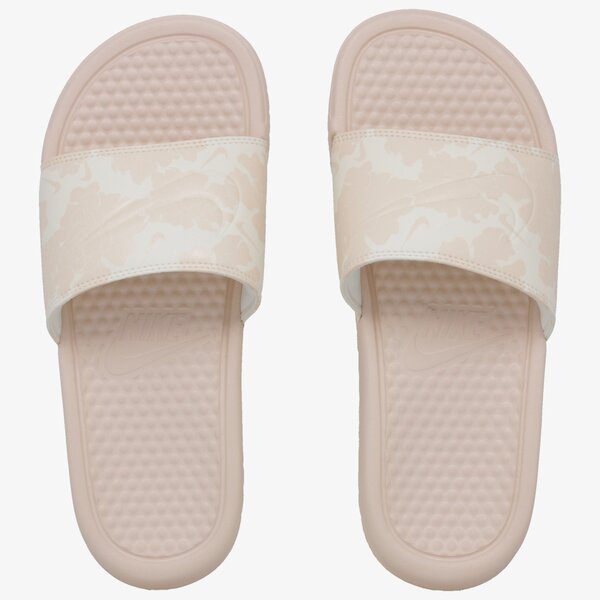 Дамски чехли и сандали NIKE BENASSI JUST DO IT 618919-801 цвят бежов