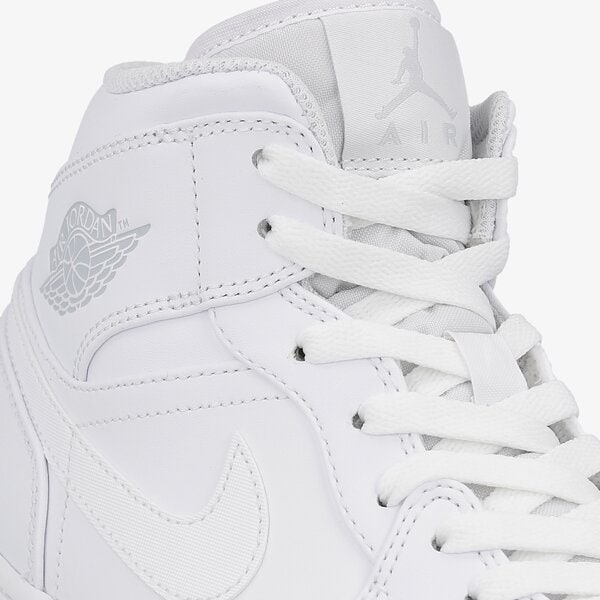 Мъжки маратонки JORDAN AIR 1 MID  554724-104 цвят бял