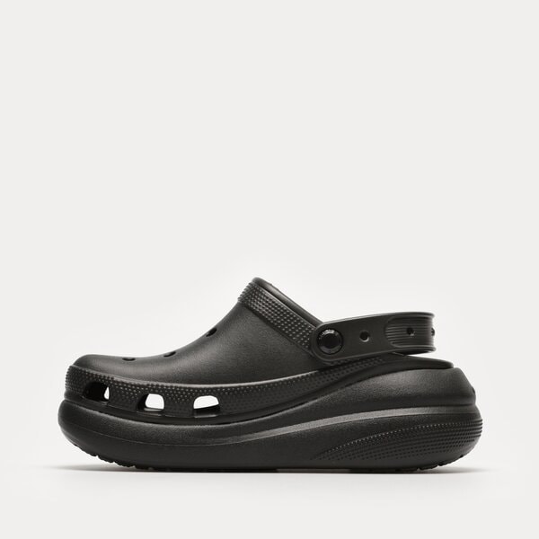 Дамски чехли и сандали CROCS CLASSIC CRUSH CLOG 207521-001 цвят черен