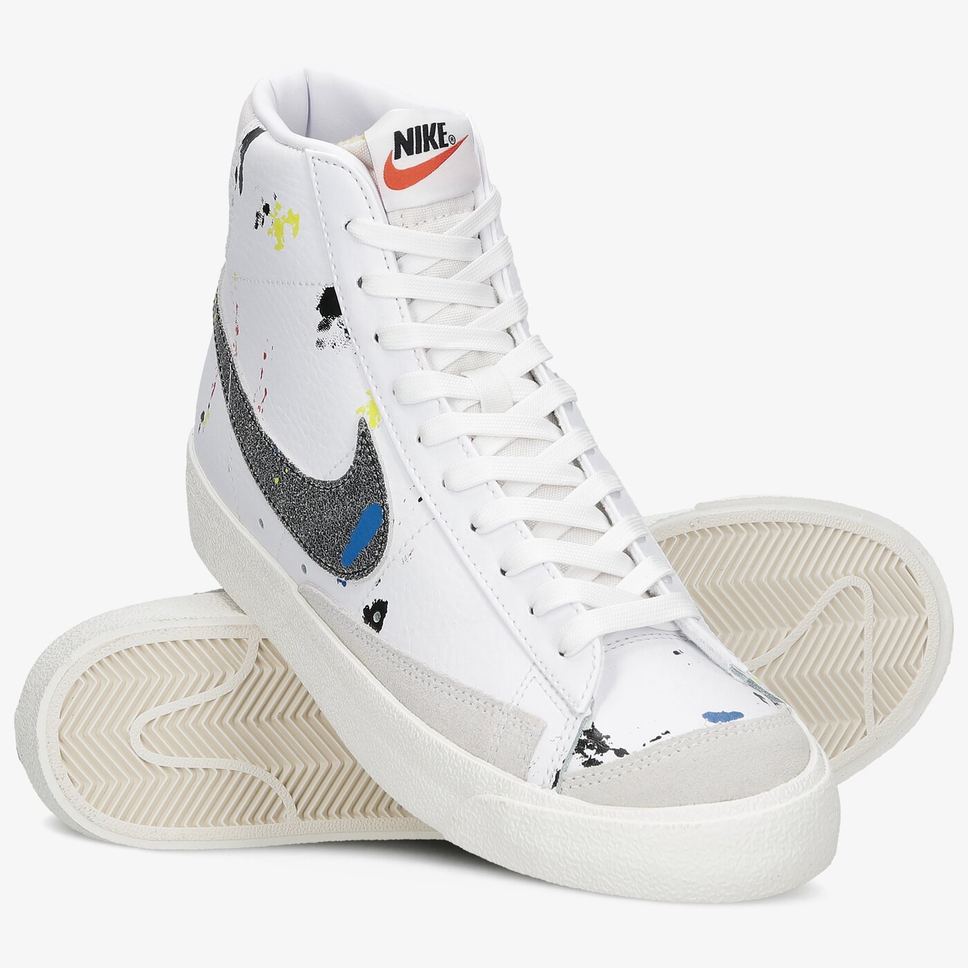 Мъжки маратонки NIKE BLAZER MID '77 dc7331-100 цвят бял
