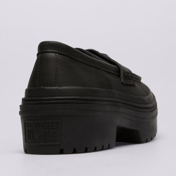 Дамски кежуал CONVERSE CHUCK TAYLOR ALL STAR LUGGED HEEL LOAFER a14707c цвят черен