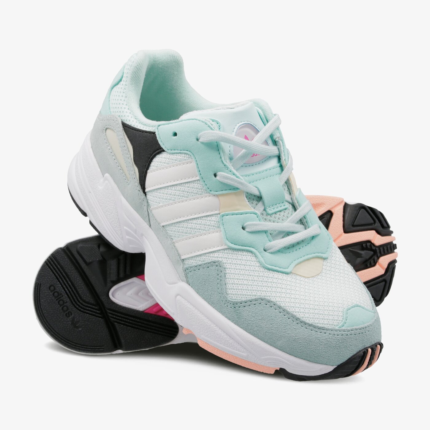 Детски маратонки ADIDAS YUNG-96 J f35272 цвят зелен