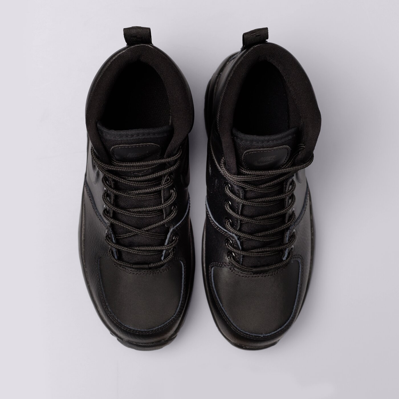 Детски зимни обувки NIKE MANOA LEATHER  bq5372-001 цвят черен