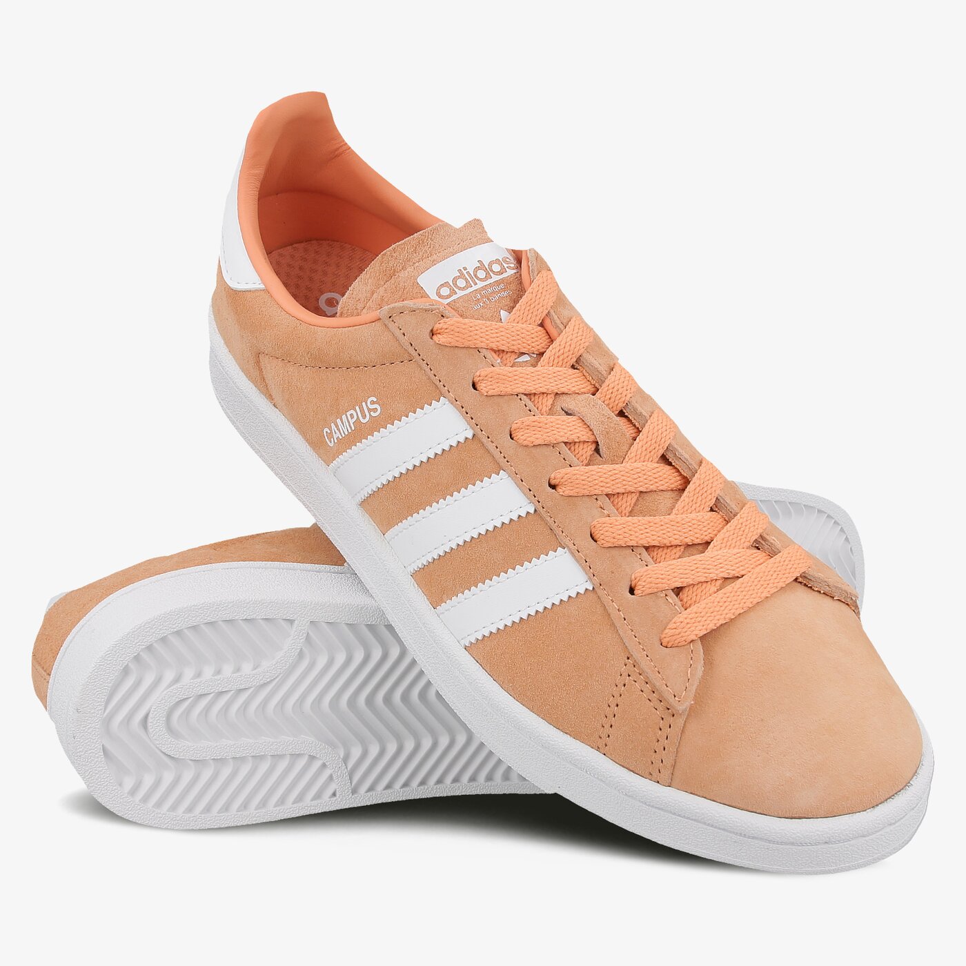 Мъжки маратонки ADIDAS CAMPUS bz0083 цвят оранжев