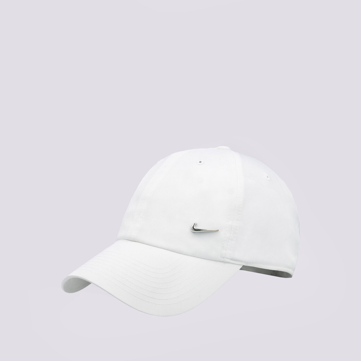 Дамска шапка с козирка NIKE ШАПКА UNISEX SPORTSWEAR HERITAGE86 CAP 943092-100 цвят бял