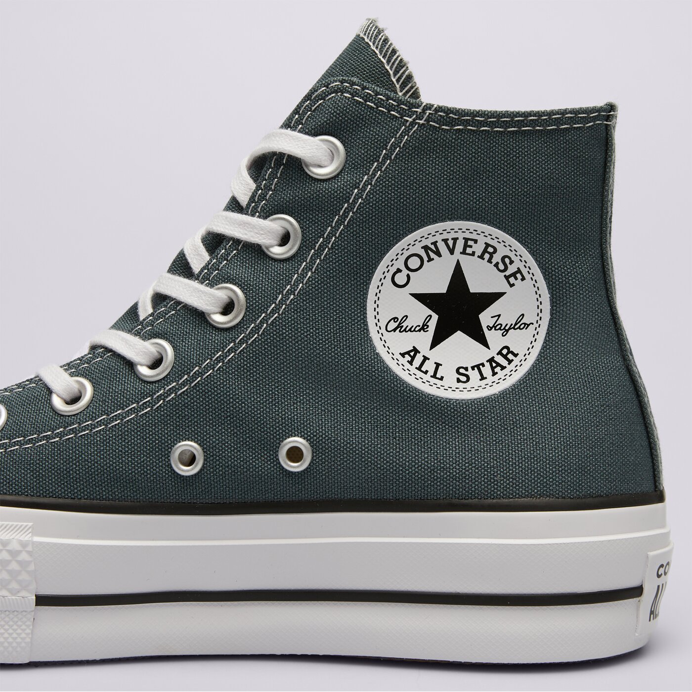 Дамски маратонки CONVERSE CHUCK TAYLOR ALL STAR LIFT a12596c цвят зелен