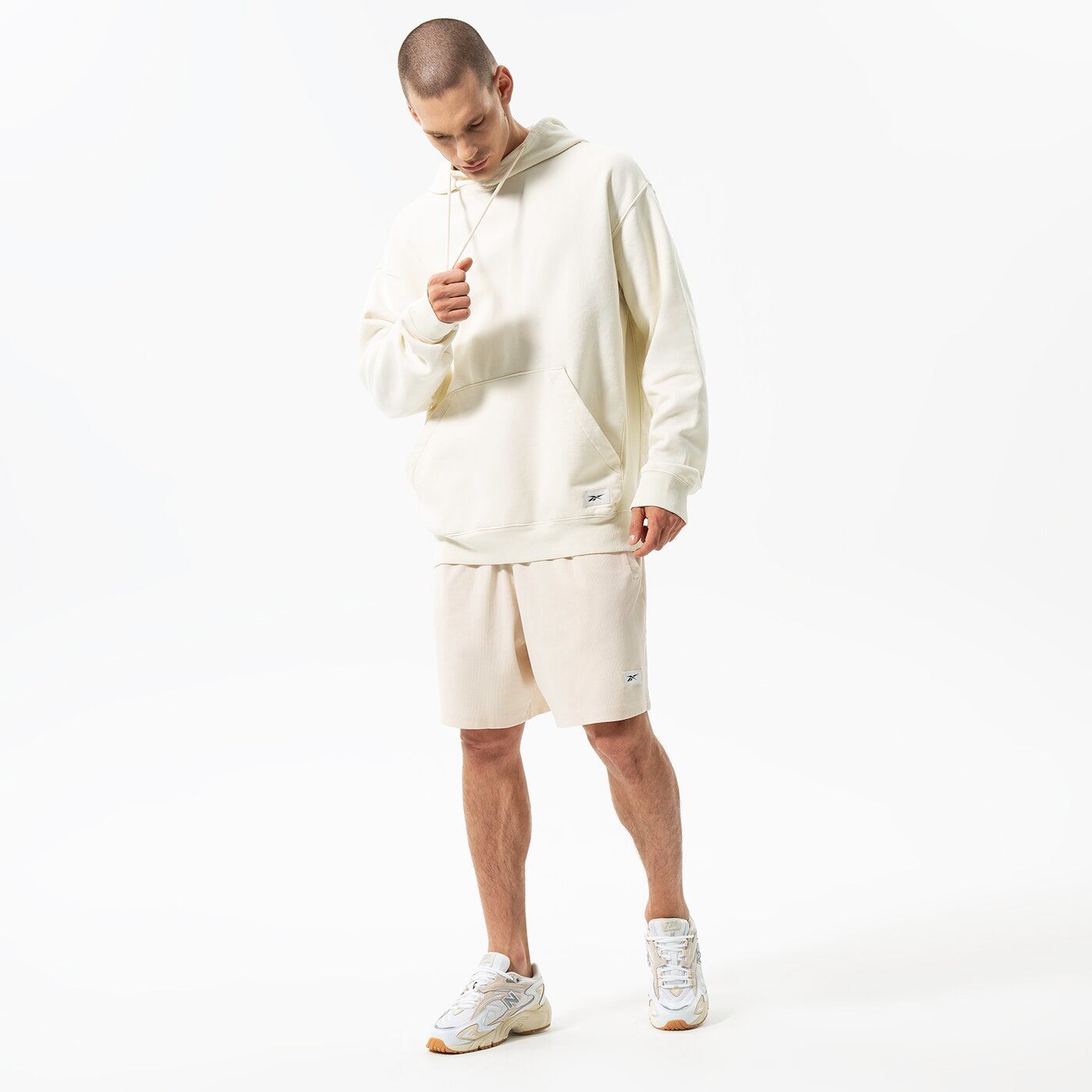 Мъжки къси панталони REEBOK ШОРТИ CLASSIC NATURAL DYE SHORTS hg1582 цвят бежов