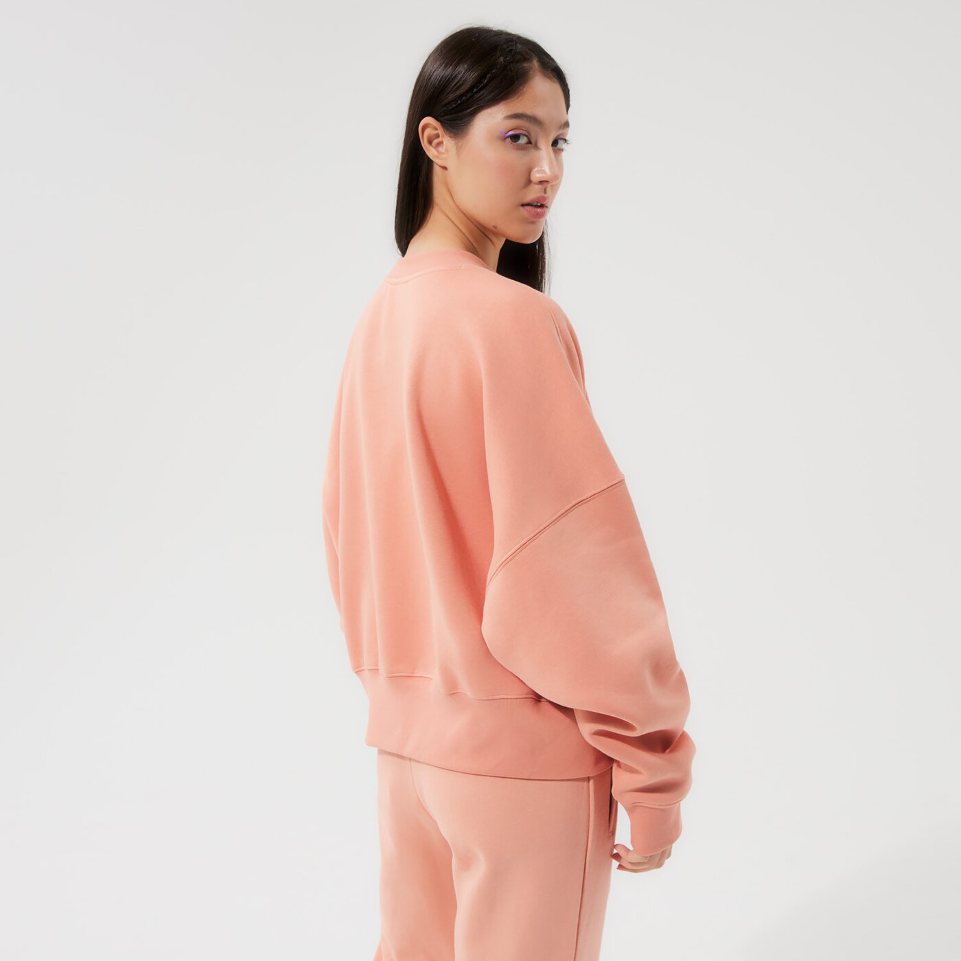 Дамски суичър ADIDAS СУИТЧЪР SWEATSHIRT h06659 цвят розов