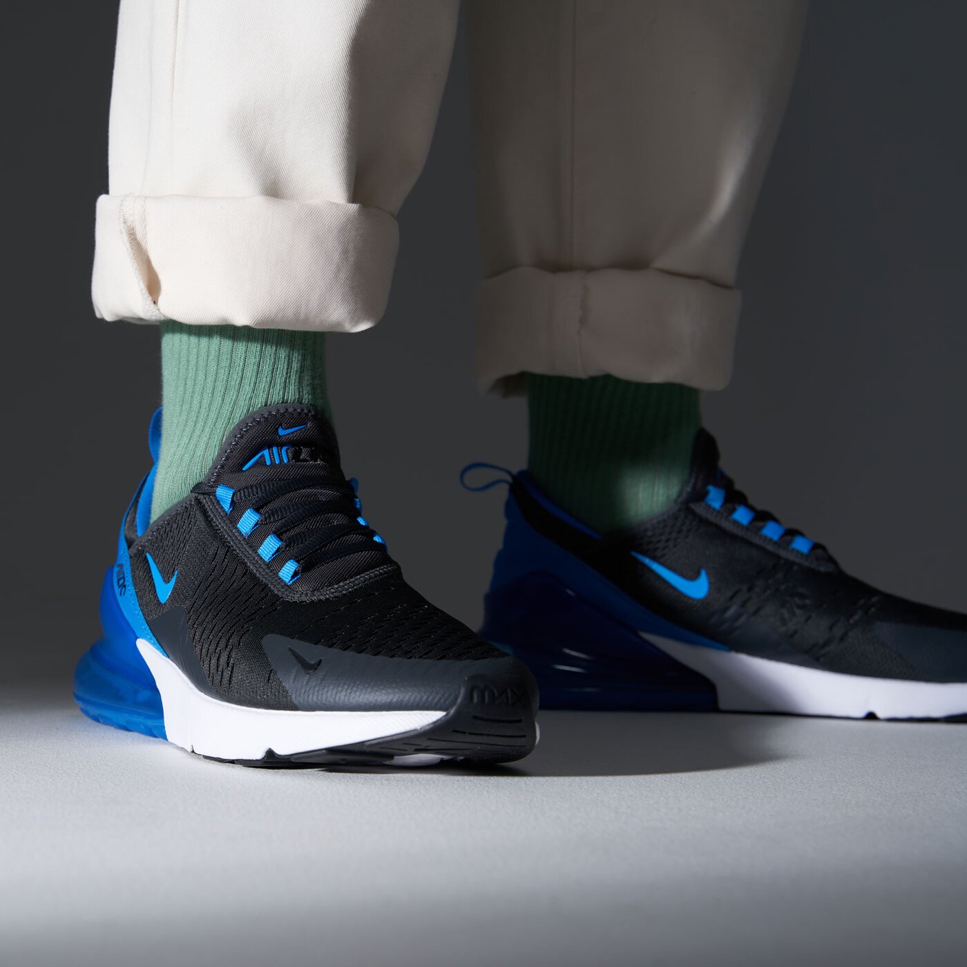 Мъжки маратонки NIKE AIR MAX 270 MESH ah8050-028 цвят черен