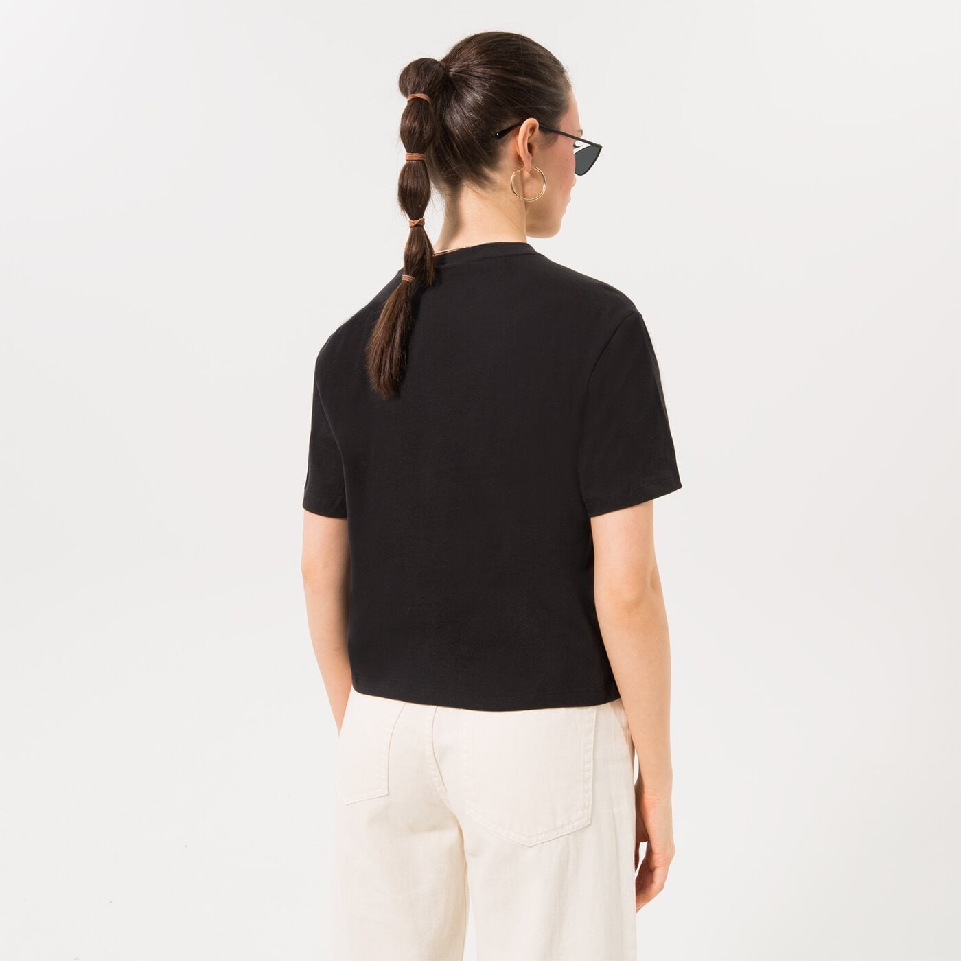 Дамска тениска ADIDAS ТЕНИСКА LOGO hk5187 цвят черен