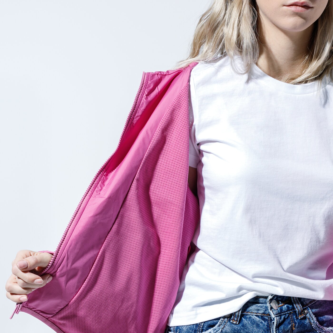 Дамско преходно яке NIKE ЯКЕ W NSW WR JKT bv3939-691 цвят розов