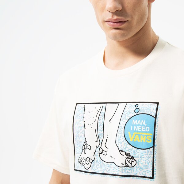 Мъжка тениска VANS ТЕНИСКА I NEED VANS REV. SS TEE vn0007rk3ks1 цвят жълт