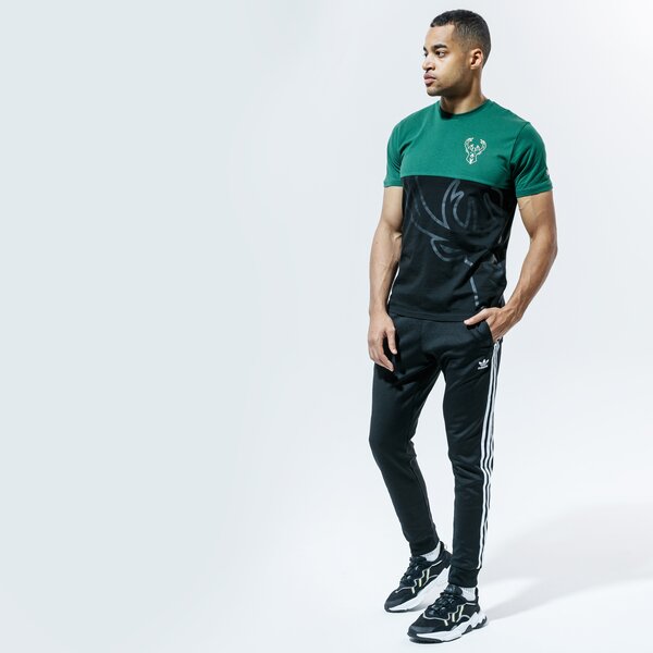 Мъжка тениска NEW ERA ТЕНИСКА NBA LARGE OTL SS TEE MILBUC PNGBLK 12487533 цвят черен