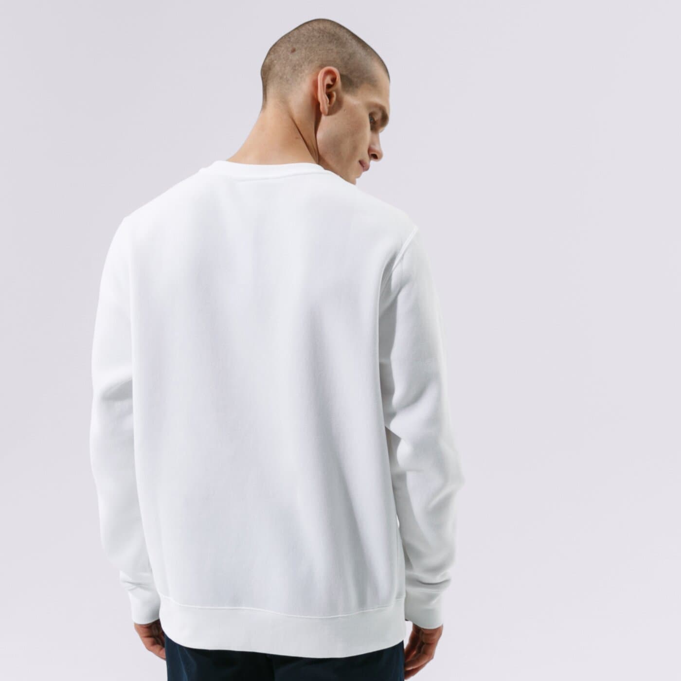 Мъжки суичър NIKE СУИТЧЪР SPORTSWEAR CLUB FLEECE bv2662-100 цвят бял