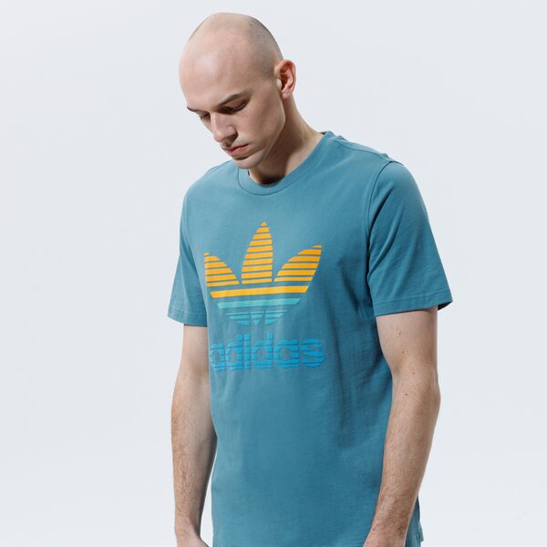 Мъжка тениска ADIDAS ТЕНИСКА TREF OMBRE T gp0164 цвят син