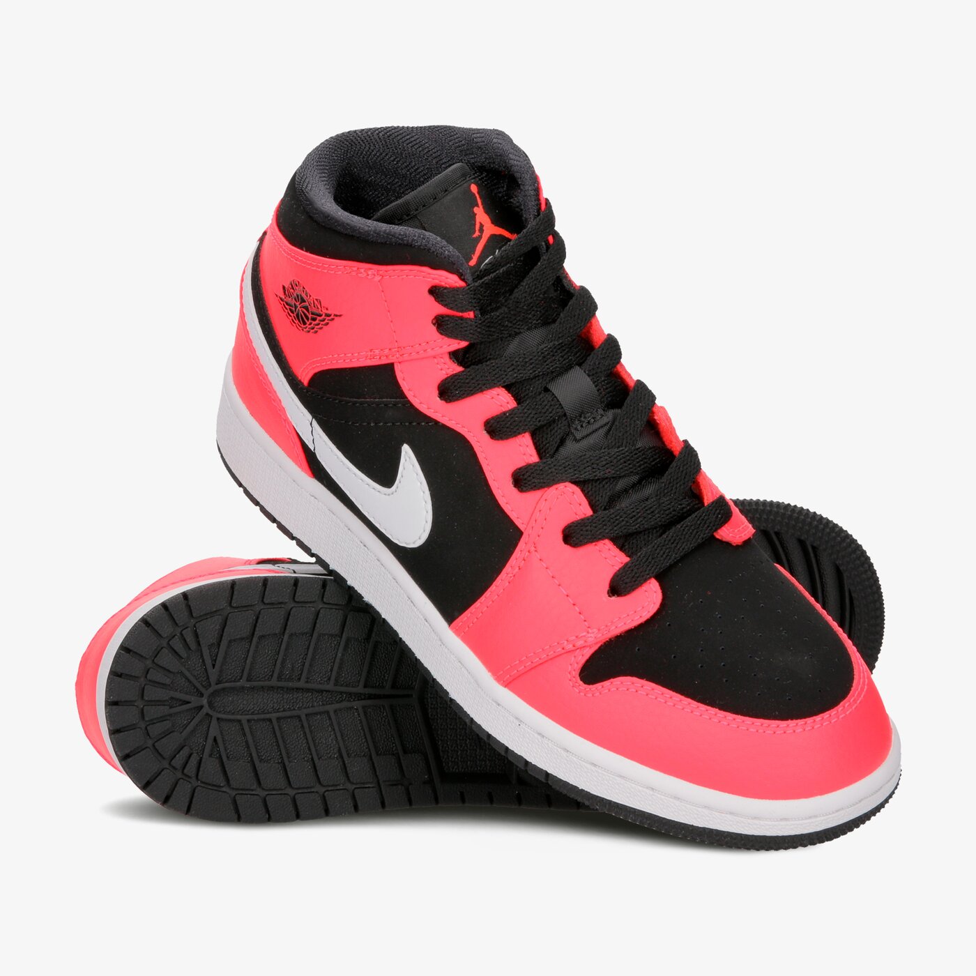 Детски маратонки AIR JORDAN 1 MID (GS) 554725-061 цвят червен